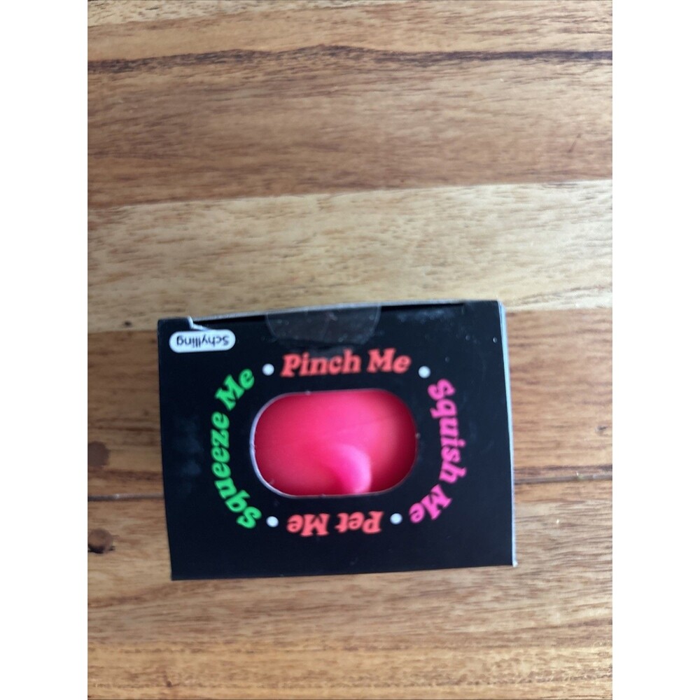 Authentic NeeDoh Funky Pup Pink Squishy Stress Relief Toy Schylling Sealed! - Picture 2 of 3